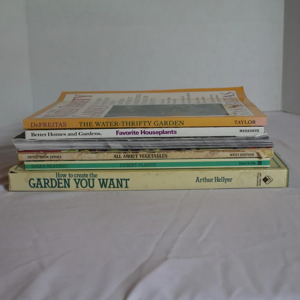 Gardening Books Lot of 6 How to Create Garden‎ You Want Desert Plants Vegetables